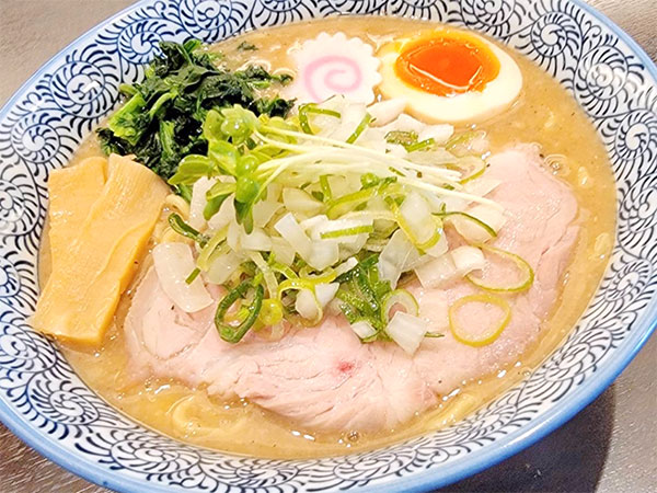 濃厚魚介とろりそば